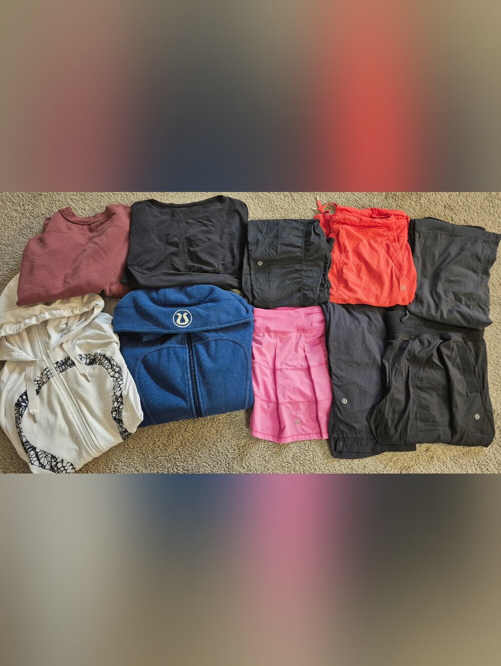 10 Pc 10/12 Lululemon Bundle